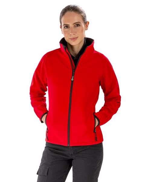 Women's Core printable softshell jacket